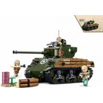Sluban B1110 M4A3(76W) Americký střední tank 2v1 – Zboží Dáma