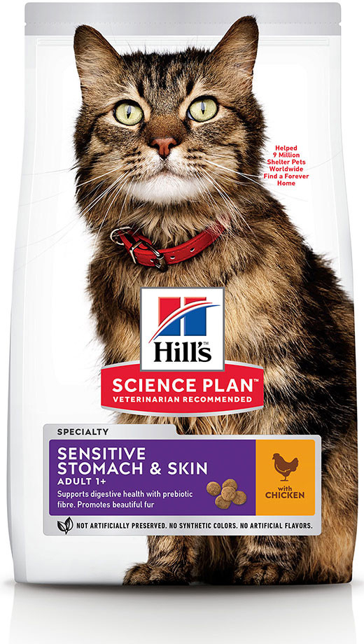Hill\'s Feline Adult Sensitive Stomach & Skin 7 kg