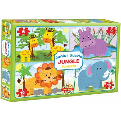 Dohány Junior Jungle 4 Zvířátka z džungle 502-10 – Zboží Mobilmania