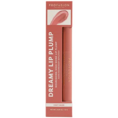Profusion vyživující balzám na rty se zvětšujícím efektem Dreamy Lip Plump Cozy Nude 1,5 g – Sleviste.cz