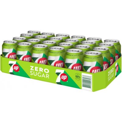 7 Up limonáda bez cukru Citron a limetka 24 x 330 ml – Zboží Dáma
