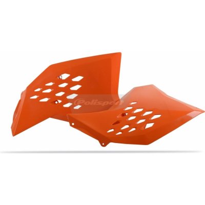 Polisport Spoilery chladiče 8428200002 pár KTM oranžová – Sleviste.cz
