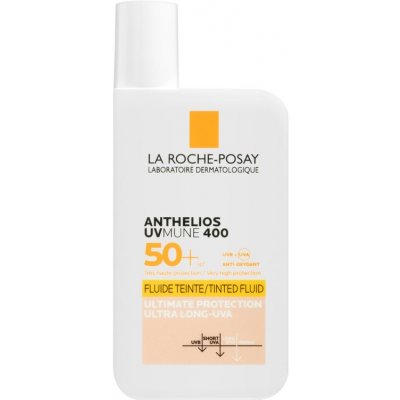 La Roche-Posay Anthelios Fluid tónovaný SPF50+ 50 ml – Zboží Dáma