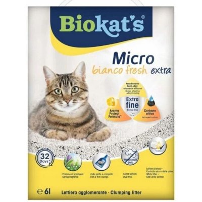 Biokat´s Micro Bianco podestýlka Fresh 6 l – Zboží Dáma