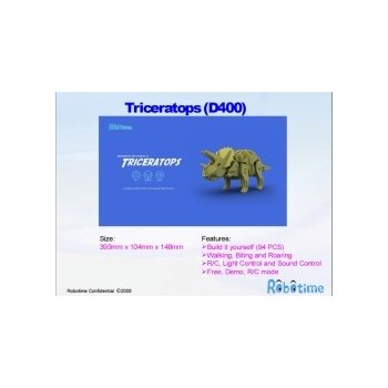 Robotime TRICERATOPS