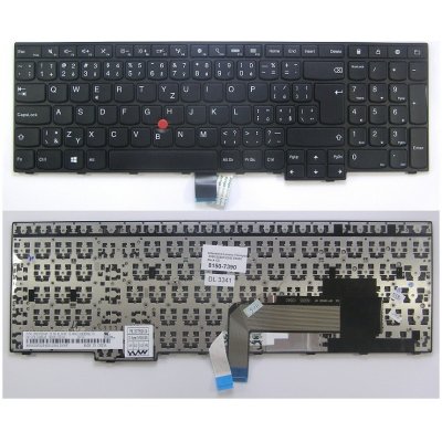 česká klávesnice Lenovo Thinkpad Edge E550 – Zboží Mobilmania