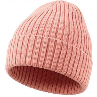 l-merch Čepice s merino vlnou Tmavá starorůžová univerzal – Hledejceny.cz