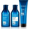 Kosmetická sada Redken Extreme regenerační šampon pro poškozené vlasy 300 ml + kondicionér pro poškozené vlasy 300 ml + regenerační a obnovující maska pro poškozené vlasy 250 ml + kosmetická taška dárková sada