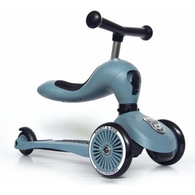 Scoot & Ride Highwaykick 1 ocelová modrá – Zboží Dáma
