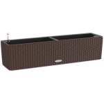 Lechuza Květináč Balconera Cottage Mokka 80 cm – HobbyKompas.cz