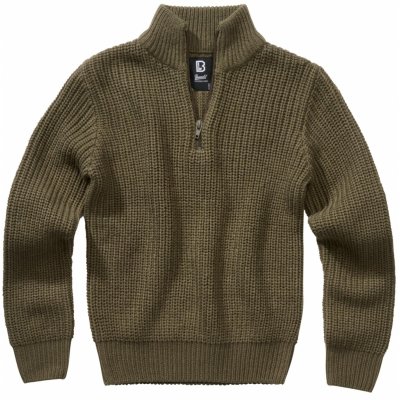 Brandit Kids Marine Troyer Pullover olivové – Zboží Dáma