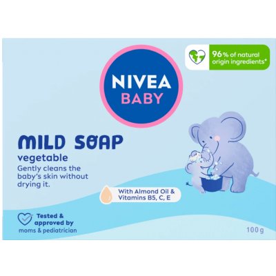 Nivea Baby jemné mýdlo 100 g Mild – Zbozi.Blesk.cz