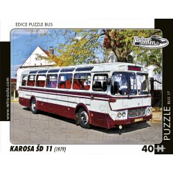 RETRO-AUTA BUS č.17 Karosa ŠD 11 1979 40 dílků