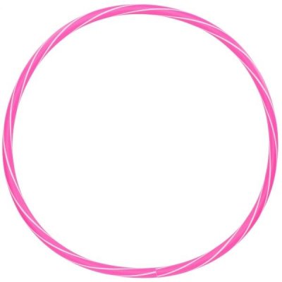 Fitforce HULA HOOP STRIPES 50 cm růžová – Zboží Dáma