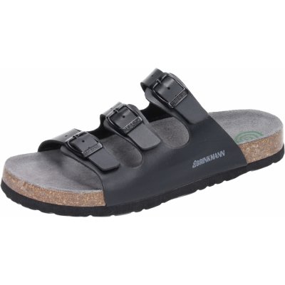 Dr. Brinkmann 701171 korkové pantofle černá – Sleviste.cz