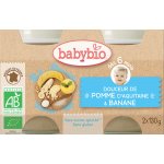 Babybio Jablko banán 2 x 130 g – Zbozi.Blesk.cz
