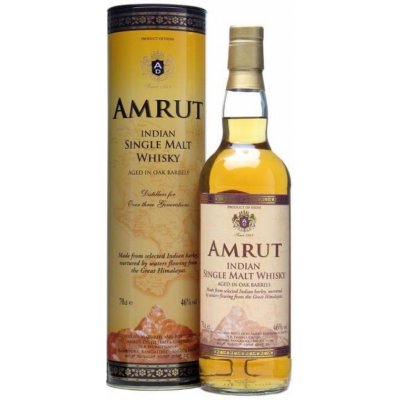Amrut Indian Single Malt 46% 0,7 l (holá láhev) – Hledejceny.cz