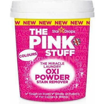 The Pink stuff zázračný prášek na skvrny na barevném i bílém prádle 1000 g – Zboží Mobilmania