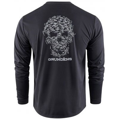 Grundéns funkční UV Triko Bait Ball LS Tech Tee Black – Sleviste.cz