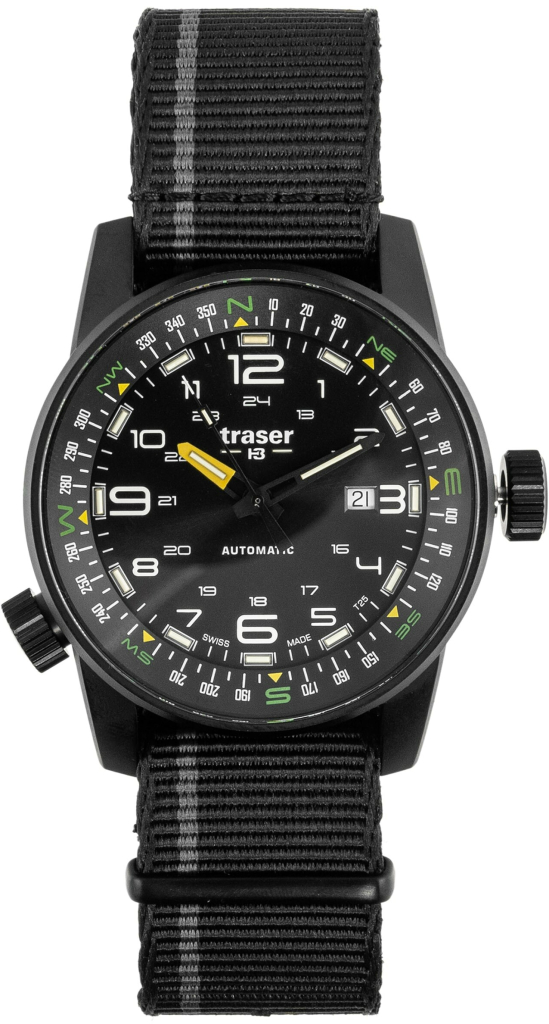 Traser P68 Pathfinder Automatic Black nato