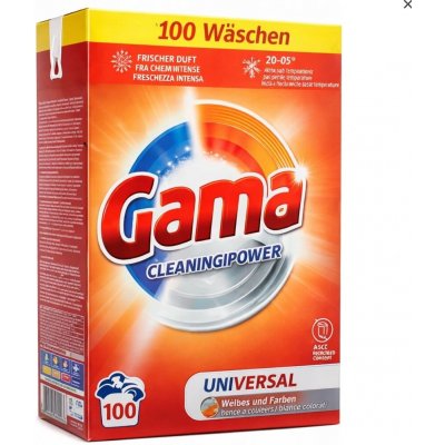 Gama Prací prášek Univerzální 6 kg 100 PD – Zboží Dáma