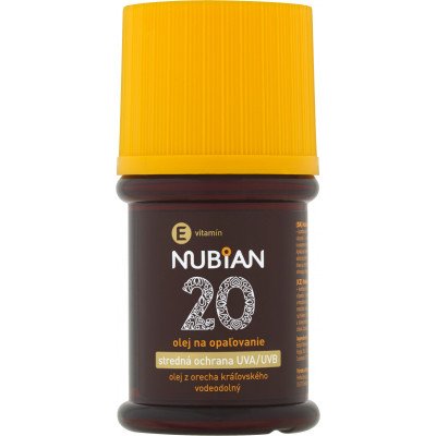 Nubian olej na opalování SPF20 60 ml – Zboží Mobilmania
