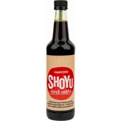 Country Life Shoyu sojóvá omáčka 500 ml – Zbozi.Blesk.cz