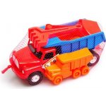 Dino Tatra T148 klasické nákladní auto 30cm modročervená + pískový set 5ks – Hledejceny.cz
