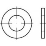 podložka 3 mm 7 mm nerezová ocel A2 1000 ks TOOLCRAFT 1067615 – Hledejceny.cz