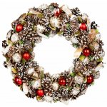 MagicHome Vianoce Věnec přírodní, 50 cm – Hledejceny.cz