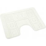 Kvalitex Ornament WC předložka smetanová 60 x 50 cm – Sleviste.cz