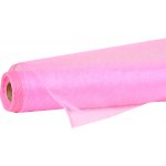 Organza SNOW 36cm x 9,1m RŮŽOVÁ – Hledejceny.cz