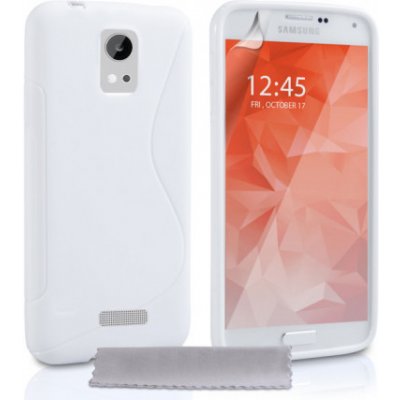 Pouzdro Caseflex gumené Gel S-Line Samsung Galaxy S6 bílé – Zboží Živě