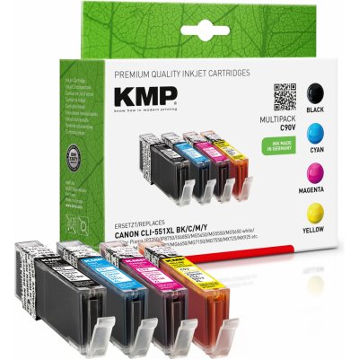 KMP Canon PGI-551XL multipack - kompatibilní – Zboží Mobilmania