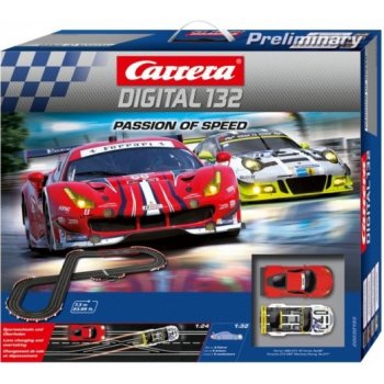 Carrera Digital 132 Passion of Speed Závodní dráha