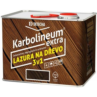 Detecha Karbolineum extra 3, 5 kg Jantar – Zboží Mobilmania