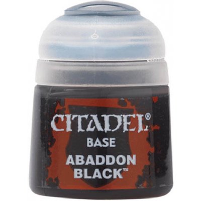 GW Citadel Base: Abaddon Black 12ml – Zboží Živě