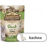 Carnilove Cat Pouch Duck Enriched & Catnip 85 g – Zbozi.Blesk.cz