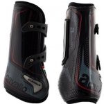 ACAVALLO Šlachové chrániče Opera s bajonetovým zapínáním černá /red 2 – Zboží Dáma