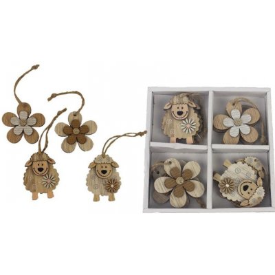 MOREX Dekorace k zavěšení 8ks D3950 – Zboží Mobilmania