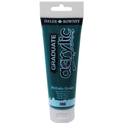 Graduate akrylová barva 120 ml Phthalo zelená – Hledejceny.cz