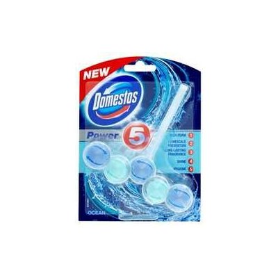 Domestos Power 5 Ocean Wc tuhý blok 55 g – Hledejceny.cz