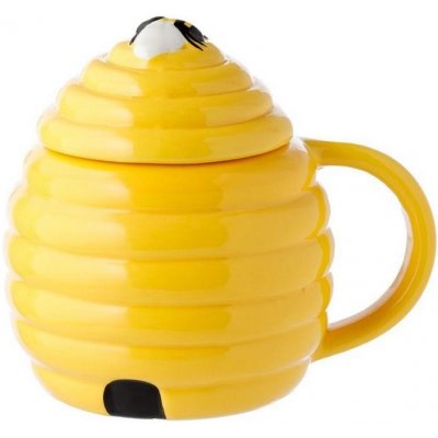 PuckatorHrnek včelí úl s pokličkou žlutá 450 ml – Zboží Dáma