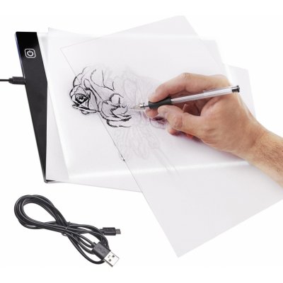 KIK KX6217 Svítící LED deska na obkreslování A4 – Hledejceny.cz