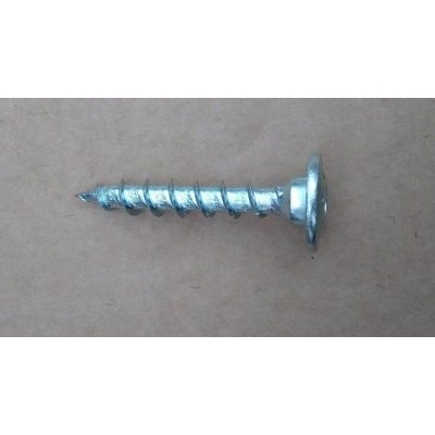 Vrut k tesařskému kování, plný závit, 8,0x40mm, TX40, Zn. – Hledejceny.cz