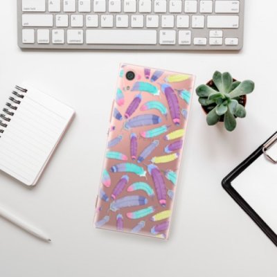 Pouzdro iSaprio Feather Pattern 01 - Sony Xperia XA1 – Zbozi.Blesk.cz