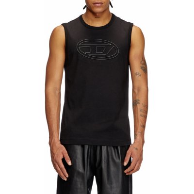 Diesel T-BISCO-BIGOVAL tank top black – Zboží Mobilmania