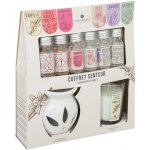Atmosphera Sada aroma lampa + svíčka + éterický olej 6 x 10 ml – Sleviste.cz