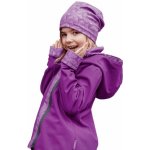 Unuo Dětská softshellová bunda s fleecem Cross Ostružinová Sharp Holka – Zboží Dáma