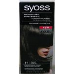 Syoss permanentní barva na vlasy Black černá 1-1 – Hledejceny.cz